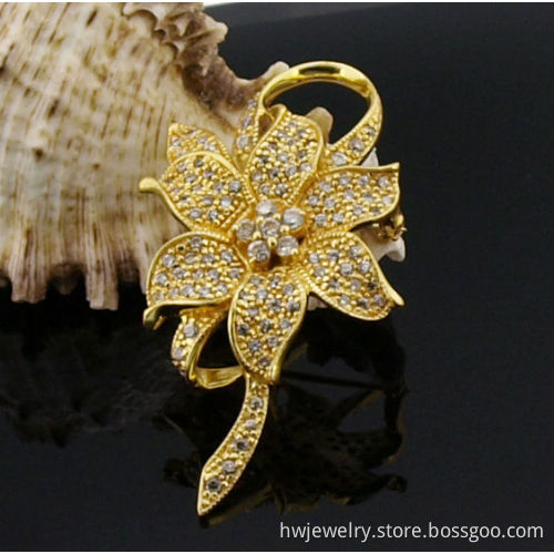 Wholesale Natural Stones Jewelry Brooch